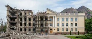 Реконструкция зданий в Донецке